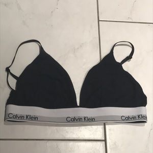 Calvin Klein Black Bralette